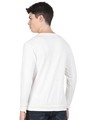 Shop White Popcorn Full Sleeve Cotton T Shirt-Design