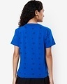 Shop Women's Snorkel Blue All Over Printed T-shirt-Design