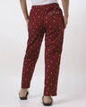 Shop Women's Red Snowflakes AOP Pyjamas-Design