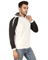 Shop Classic Black And White Italian Fleece Hoodie Jacket-Design