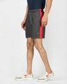 Shop SOC Reflective Grey Outdoor Sports Running Shorts-Design