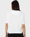 Shop Women's White Social Distancing Mickey Graphic Printed Relaxed Fit Top-Full
