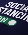 Shop Social Distancing On Half Sleeve T-shirt For Men's
