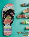 Shop Aztec Cream Women's Flip Flop-Full
