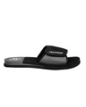 Shop Freeway Black & Grey Velcro Adjustable Strap Men's Sliders-Full