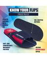 Shop Freeway Navy & Red Velcro Adjustable Strap Men's Sliders-Full