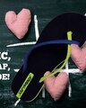 Shop Antonia   Navy/Lime Flip Flops For Women