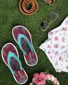 Shop Breeze   Purple Flip Flops For Women-Full