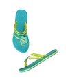 Shop Women's Green Lilly Flip Flops-Full
