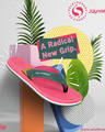 Shop Grip   Pink Flip Flops For Women-Design