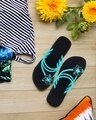 Shop Lilly   Black Flip Flops For Women-Full