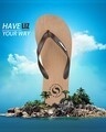 Shop Liz   Brown Flip Flops For Men-Design