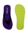 Shop St Basic   Purple/Lime Flip Flops For Women-Full