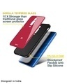 Shop Solo Maroon Premium Glass Cover for Mi 11i HyperCharge (Shockproof, Light Weight)-Design