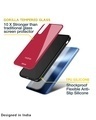 Shop Solo Maroon Premium Glass Cover for Realme C21Y (Shockproof, Light Weight)-Design