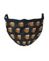 Shop Chug Me Down Cotton Knitted Mask-Front