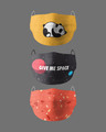 Shop Pack of 3 Eat Sleep Repeat Super Safe Masks-Front