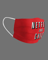 Shop Netflix & Chill Cotton Face Mask-Design