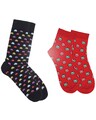 Shop Pack of 2 Soxytoes The Game Night Crew & Ankle Socks-Front