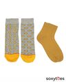 Shop Pack of 2 Soxytoes Yellow Sockaholic Ankle Socks-Full