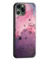 Shop Iphone 11 Pro Max Space Doodles Glass Case-Design