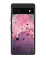 Shop Space Doodles Premium Glass Case for Google Pixel 6a (Shock Proof, Scratch Resistant)-Front