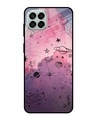 Shop Space Doodles Printed Premium Glass Cover for Samsung Galaxy M33 5G (Shockproof, Light Weight)-Front