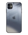 Shop Space Grey Gradient Premium Glass Case for Apple iPhone 12 (Shock Proof, Scratch Resistant)-Front