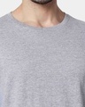 Shop Space Grey Men's Full Sleeve T-Shirt