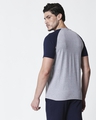 Shop Space Grey Men's Half Sleeve Raglan T-Shirt-Design