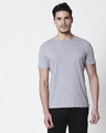 Shop Space Grey Men's Half Sleeve T-Shirt-Front