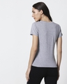 Shop Space Grey Women's Half Sleeve All Over Printed T-Shirt