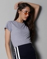 Shop Space Grey Women's Half Sleeve T-Shirt-Design