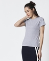 Shop Space Grey Women's Half Sleeve T-Shirt