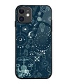 Shop Space Symbols 1 Premium Glass Cover for Apple iPhone 11-Front