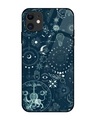 Shop Space Symbols 1 Premium Glass Cover for Apple iPhone 12-Front