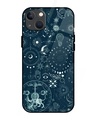 Shop Space Symbols 1 Premium Glass Cover for Apple iPhone 13-Front