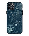 Shop Space Symbols 1 Premium Glass Cover for Apple iPhone 13 Pro-Front