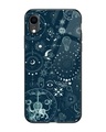 Shop Space Symbols 1 Premium Glass Cover for Apple iPhone XR-Front