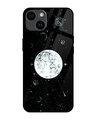 Shop Space Symbols 2 Premium Glass Cover for Apple iPhone 14-Front