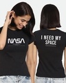Shop Spaced NASA Slim Fit T-Shirt-Front