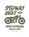Shop Speedway On Wheels Half Sleeve T-Shirt