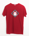 Shop Spidey Logo Half Sleeve T-Shirt (FFHL) ( GID )-Front