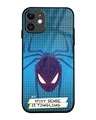 Shop Spidey Sense Premium Glass Cover for Apple iPhone 11-Front