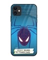 Shop Spidey Sense Premium Glass Cover for Apple iPhone 12-Front