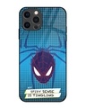 Shop Spidey Sense Premium Glass Cover for Apple Iphone 12 Pro-Front