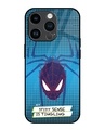 Shop Spidey Sense Premium Glass Cover for Apple iPhone 14 Pro-Front