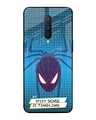 Shop Spidey Sense Premium Glass Cover for OnePlus 8-Front