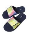 Shop Spiral Tie dye Adjustable Men Slider-Front