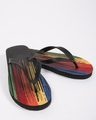 Shop Men Spraypaint All Over Printed Flip Flops-Front